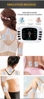 Dispositivo De Estimulación Muscular Eléctrica Electrodo Corporal Parche De Acupuntura Relajante Masajeador Corporal - details 5