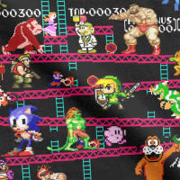 Camiseta De Algodón Para Hombre Con Collage De Juegos De Arcade Estilo Consola Vintage Camiseta De Manga Corta Cuello Redondo Regalo Para Gamers - details 2