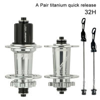 HASSNS PRO7 Juego De Eje Para Bicicleta De Montaña 120D Quick Release 32 Agujeros 789101112 Velocidades Accesorios De Ciclismo Al Aire Libre - details 10