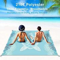 Manta de picnic con diseños - Impermeable, plegable y portátil para camping, playa y actividades al aire libre (poliéster resistente) - details 8