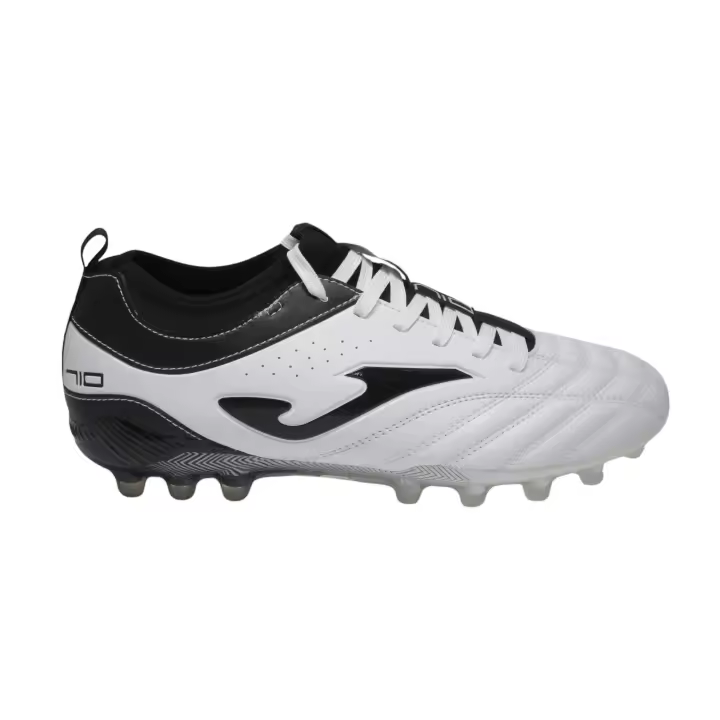 BOTA DE FUTBOL JOMA NUMERO 10 2402 BLANCO SUELA AG.PARA CESPED ARTIFICIAL - 1