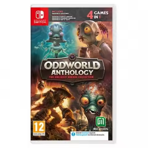 Oddworld Anthology - The Unlikely Heroes Collection (4 in 1) [PAL ESPAÑA] - 1
