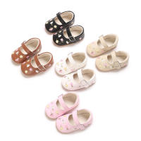 Nuevos Zapatos De Bebé Para Niñas Mary Jane Planos Con Bordado Antideslizantes De Goma Talla 0-18M Zapatos De Princesa Para Recién Nacidos - details 3