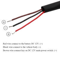 Medidor De Temperatura De Agua Koso Para Motocicleta 3 En 1 Pantalla Digital LED Con Sensor Fin Tipo Muestra De Voltaje Y Tiempo - details 4