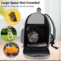 Mochila para Gatos, Mochila Cápsula Espacio para Mascotas,Mochila Transportín Gato Bien Ventilado,Bolsa portátil - details 3
