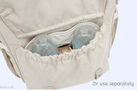Bolsa De Pañales PANGDUBE Para Bebé Con 2 Soportes Para Carrito Impermeable Bolsa De Viaje Al Aire Libre Estilo Mochila Para Mamá Durante La Maternidad - details 9