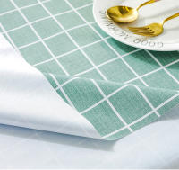 Mantel De PVC Grueso Y Rectangular Con Diseño De Cuadrícula Impermeable Y Resistente Al Aceite Para Cocina Y Comedor En Casa - details 5