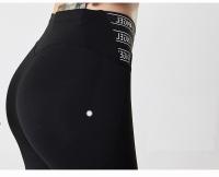 Leggings Deportivos Mujer alta Cruzada cinturón push up con estampado moderno - details 1