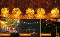 Luces Solares G40 Para Exterior Con 32 Bombillas Inalámbricas De 4.5v Shatterproof Decorativas Para Fiesta En Jardín - details 8