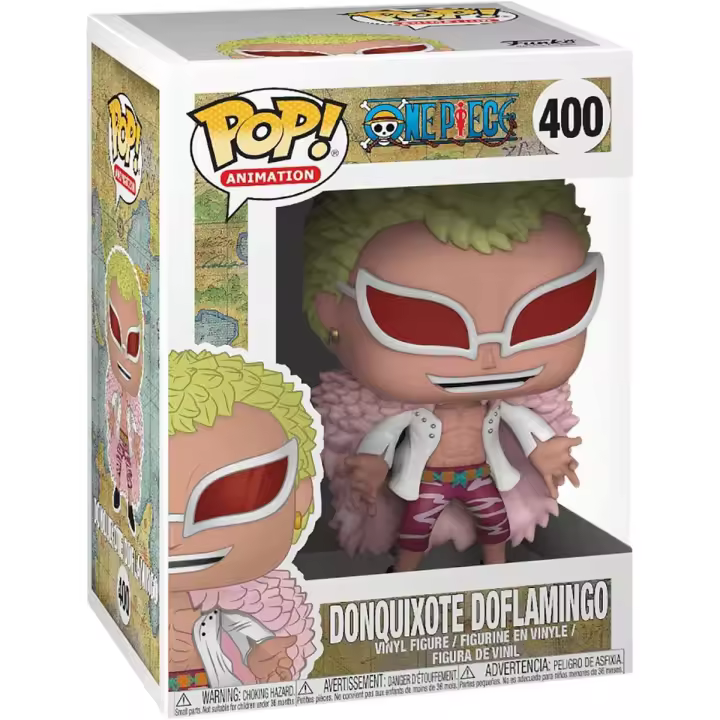 FUNKO POP. De la colección ONE PIECE os presentamos a DONQUIXOTE DOFLAMINGO - 1