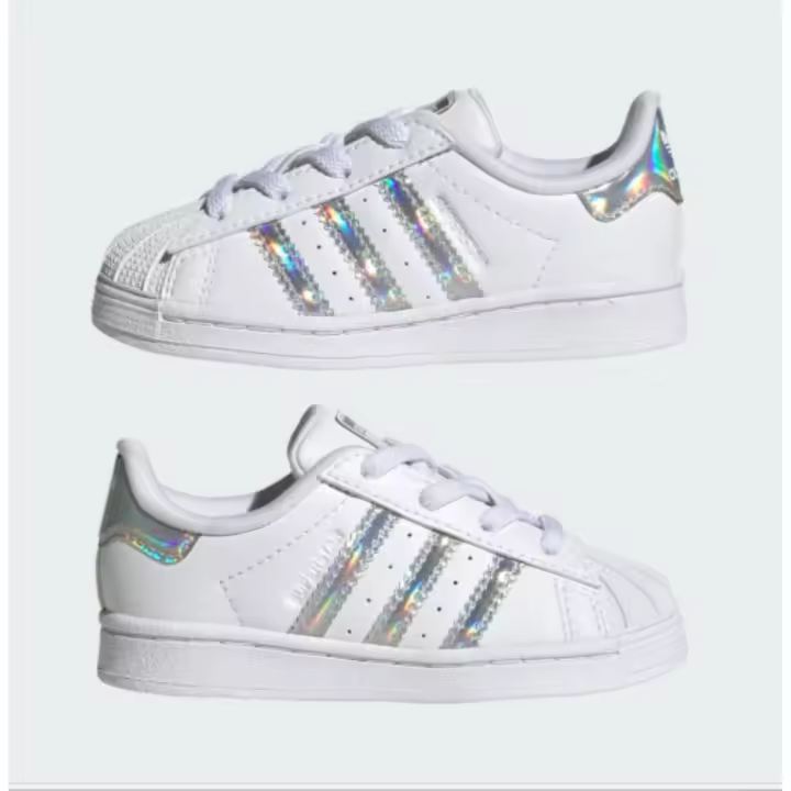 ZAPATILLAS CASUAL ADIDAS SUPERSTAR NIÑO BLANCO IG0259 - 1