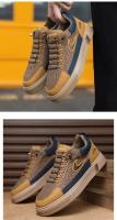 Zapatos De Deporte Casual Para Hombre Zapatillas Ligeros De Correr Y Caminar Moda Nueva Antideslizantes Con Cordones En La Parte Superior De Algodón - details 5