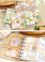 Etiquetas Decorativas Tri-fold Encuentros Serie De Tiempo Horario Simple Etiquetas De Pizarra Lindo Suministros De Estación Tamaño A5 - details 8