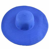 Gorro De Sol Para Mujer Con Gran Alas Plegable Verano Protección Solar Color Sólido Sombrero De Playa Casual Para Exteriores - details 5