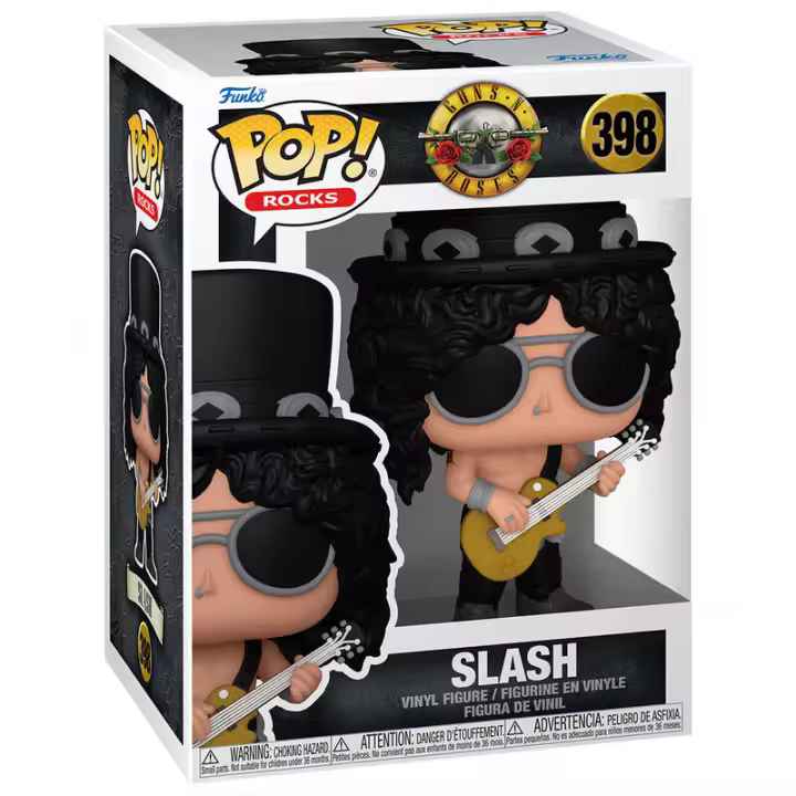 Figura Pop Guns N Roses Slash-Figura de Vinilo Coleccionable - Idea de Regalo- Mercancia Oficial - Juguetes para Niños y Adultos - Movies Fans - Muñeco para Coleccionistas y Exposición - 1