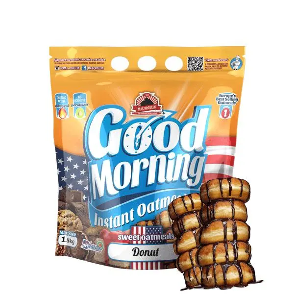GOOD MORNING Instant Oatmeal 1,5kg Max Protein - 1