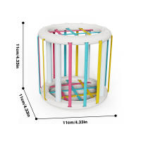 Juguete Educativo Para Bebés Cubo De Actividades Con Bloques De Colores Y Formas Juego De Aprendizaje Para Niños Desde Nacidos Hasta 12 Meses Regalo Ideal - details 6