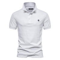 2024 Primavera y novedad de verano, POLO deportivo de solapa de algodón puro para hombre, camisa POLO de talla europea, camiseta de manga corta bordado informal a la moda para hombre - details 7