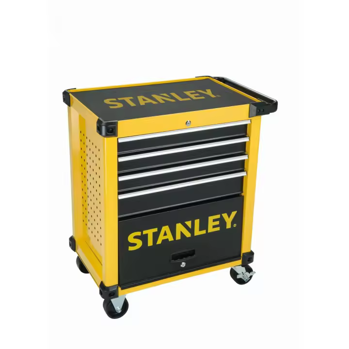 Stanley Transmodule. Carro metálico para taller 4 cajones + 9 módulos - 1