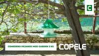 Comedero para pájaros modelo Garden de COPELE, fabricado en plástico pulido - details 1