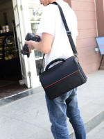 Bolso De Hombro Para Cámara Digital DSLR Impermeable Funda De Fotografía Para Canon Nikon Sony Con Bolsillo Para Lente - details 7