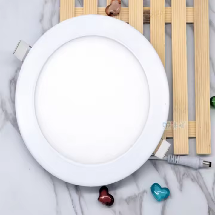 Plafón Redondo Empotrable 20W 6000K Luz Blanca | Ahorro Energético - 1