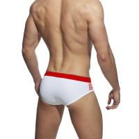 Bragas De Natación Para Hombre Briefs De Playa Deporte Acuático Estilo Sexy Con Palabras De La Bandera Y Copa Word Cup Material Poliéster Y Spandex - details 5