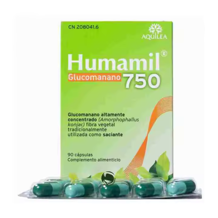 HUMAMIL 750 MG 90 CAPSULAS - 1