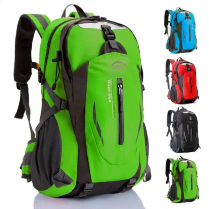 Mochila De Camping Duradera 40L Gran Capacidad Viaje Rucksack Impermeable De Nylon Bolsa Exterior Para Senderismo Y Viajes - 1