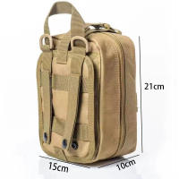 Kit De Primeros Auxilios Táctico Para Campismo Y Emergencias Bolsa De Almacenamiento Militar Herramienta De Sobrevivencia - details 4