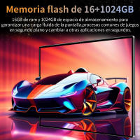 5G 2025 nueva tableta Android de pantalla grande de alta definición de 10,1 pulgadas 16GB Ram 1tb ROM Android 13,0 20000 ma red WIFI 14 núcleo tableta de red 4G / 5G doble tarjeta SIM GPS de gran capacidad doble foto 5MP 13mp - details 38