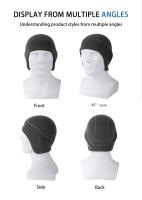 Gorro De Ciclismo GTUBIKE Para Hombres Y Mujeres Poliéster Polar Térmico Invierno Deporte Al Aire Libre Esquí Bicicleta Resistente Al Viento Suave - details 5