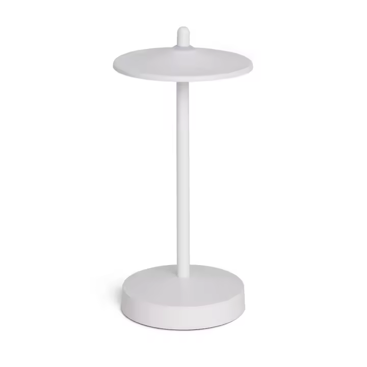 Ledkia Lámpara de Mesa LED Portátil para Exterior Metal con Batería Recargable Milevani Negro - 1