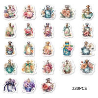 46pcs INS Viento Perfume Botella Retro Graffiti Pegatina DIY Decoración Para Laptop Taza De Agua Maleta Clásico Juguete PVC Impermeable - details 11
