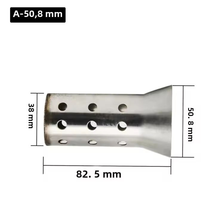 Silenciador De Motocicleta Universal Removible 50.8mm 60mm Para Escape Moto Catalizador DB Killer - 1