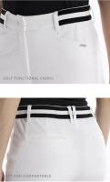 PGM Pantalones De Golf Para Mujer Alta Elasticidad Verano Primavera Casual Largo Secado Rápido Flared KUZ176 Cierre Botón Fly Material Poliéster - details 5