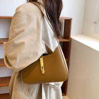 Bolso De Hombro De Lujo Pequeño Para Mujer En Cuero PU Versátil Con Cierre De Cremallera Bolsa Abrazadera Moda Sensación Avanzada - details 13