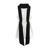 Vestido Corto Blanca Mujer Halter Sin Espalda Elegante Vestido De Fiesta Para Mujer off Shoulder Mini Vestido Polyester Suelto - details 2