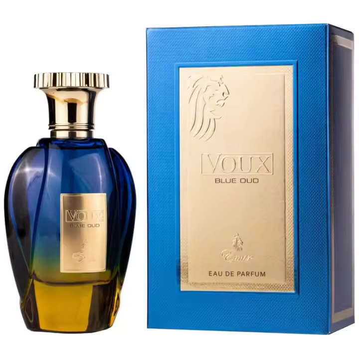 Voux Blue Oud Eau de Parfum – Unisex Fragrance, 100ml Bottle, Long-lasting Woody Scent - 1