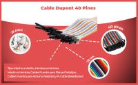 Banner - Cable alambre puente Dupont 40 pines hembra a hembra