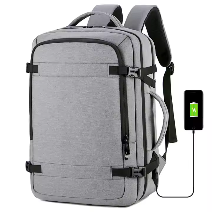 Mochipa de Viaje Cabaña 27x45x20 cm Urban with Bolsillo Antirobo y Conexión USB Maleta días de Verano - 1