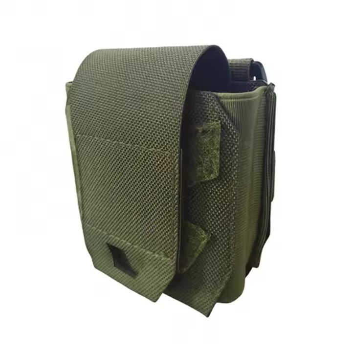 Bolsa De Malla 1000d Para Amarrejos De Manos Portador De Cadena Estándar Para Cinturón De Servicio Y Chaleco Verde Café Negro - 1