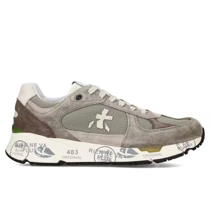 Otorgado Mase 6627 Zapatillas de Hombre Gris y Marrón en Ante y Tejido MASE_6627 - 1