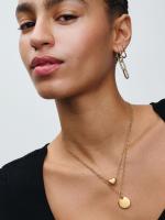 Pandora - Collar de Corazones-Baño de Oro de 14K - details 2