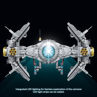 Star Wars Nave Espacial De Construcción Bloques MOC Set De Modelos Técnicos DIY Regalo De Navidad Para Niños Y Adultos Hombres Y Mujeres - details 16
