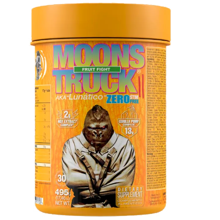 MOONSTRUCK®II ZERO. PRE-WORKOUT - 540gr --Zoomadlabs pre-entreno el GORILA esta de VUELTA + REGALO shaker Zoomadlab - 1