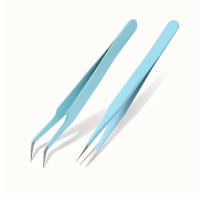 2pcs Herramientas De Pintura Diamante 5D Pinzas De Rhinestone Pasted Acero Inoxidable Para Bordado De Diamantes DIY Accesorios De Mosaico - details 2
