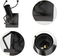Luz de pared interior LED, lámpara de pared moderna, E27 lámpara de pared de metal Vintage para sala de estar dormitorio pasillo escalera camino (bombilla no incluida) - details 1
