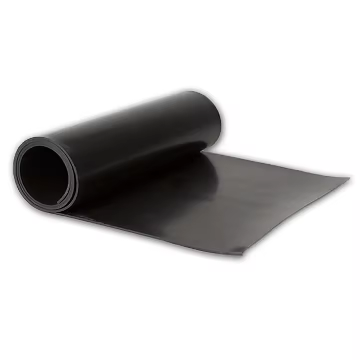 Rollo de plancha de goma SBR 1 x 5 metros  Suelo para altas cargas de trabajo  Pavimento para garaje  Suelo para gimnasio - 1