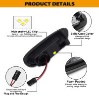 2PCS Luz De Señal Dinámica LED Para Subaro Impreza GC GM GF 1993-2001 Lámparas De Fender Con Indicadores Laterales Color Amarillo - details 1